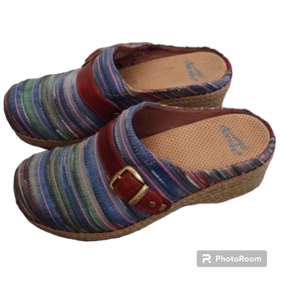 Dansko Shoes - Dansko Jute Slip On Clogs  Artisan Weave Size 37 Shoes